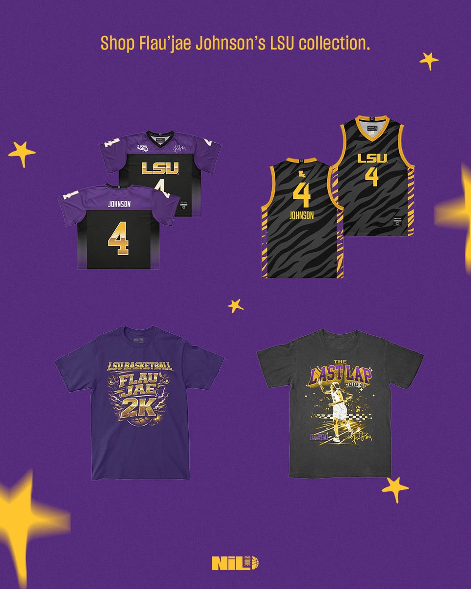 LSU NIL Store tweet media