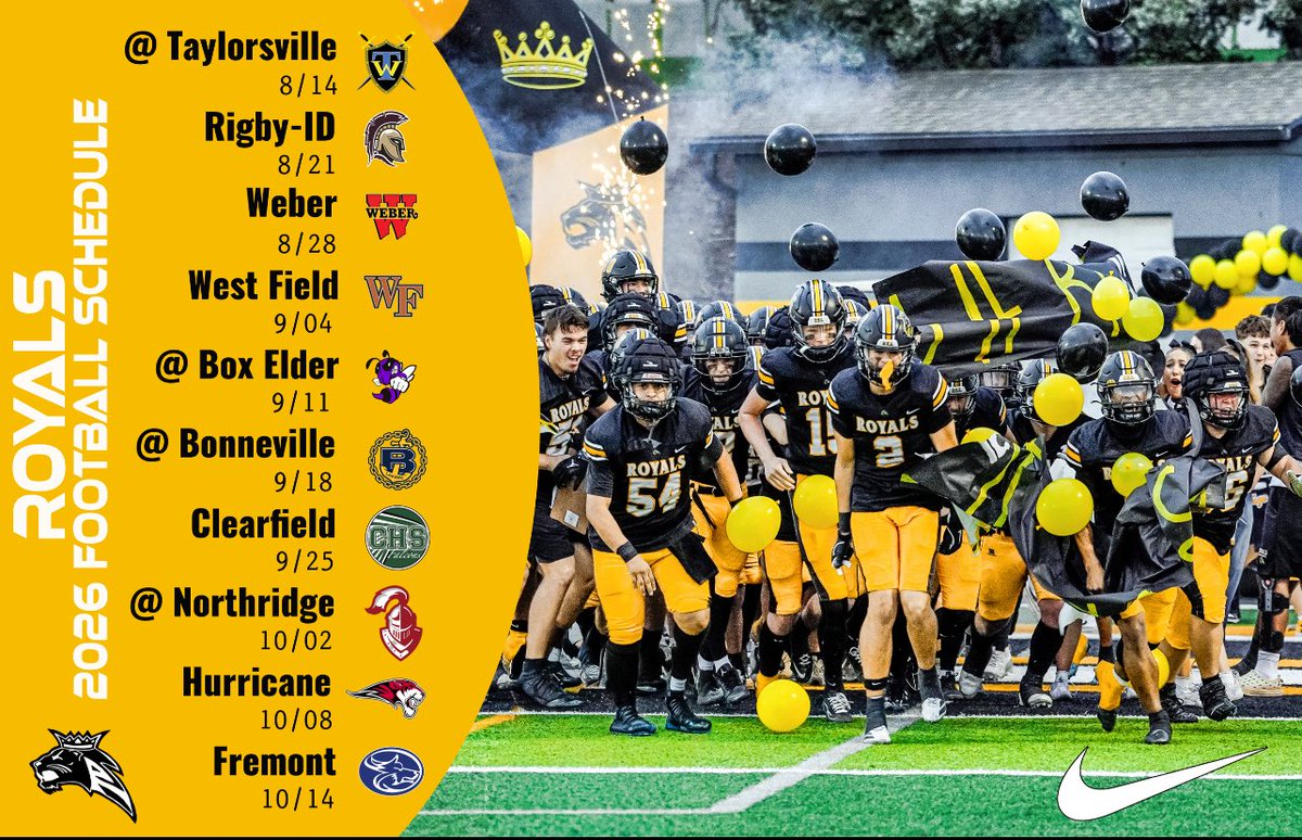 RoyHighFootball's tweet photo. Mark your calendars👑 #AllGritNoQuit https://t.co/Z66N9ggqRr