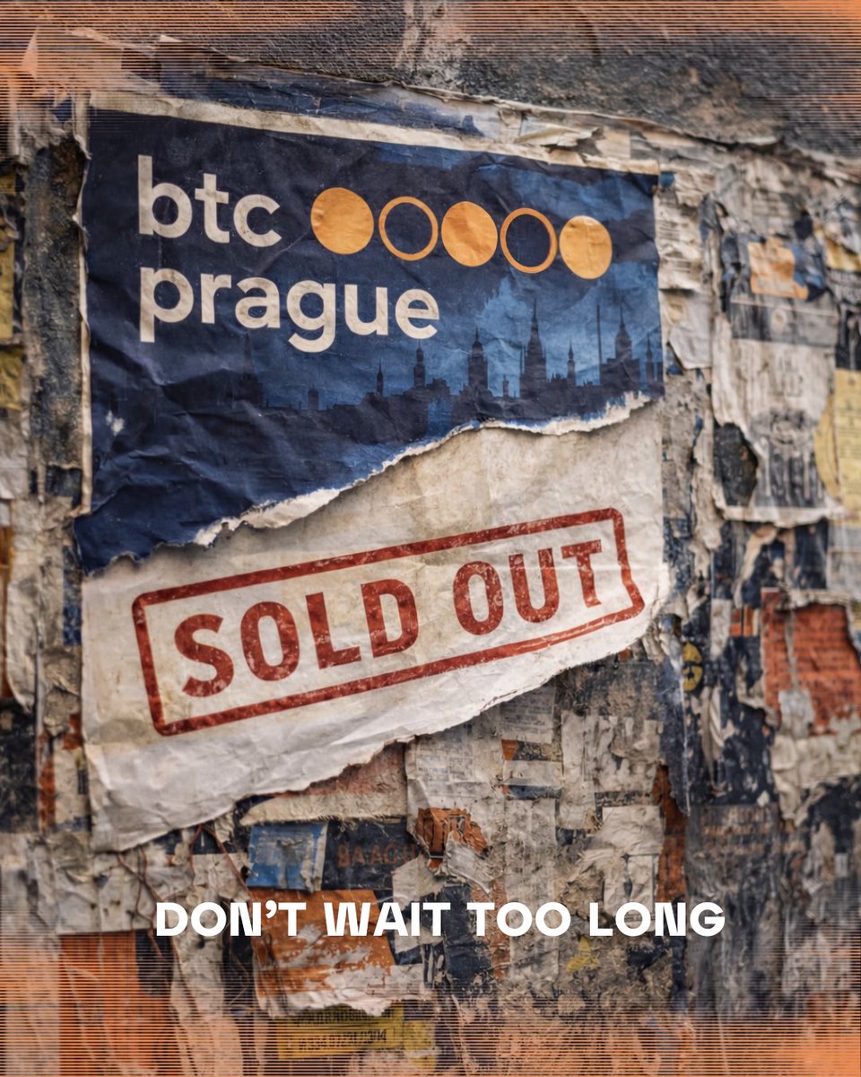 BTCPrague's tweet photo. EXPO vstupenky se loni vyprodaly již pět týdnů před akcí. Neprováhejte příležitost dorazit na BTC Prague.