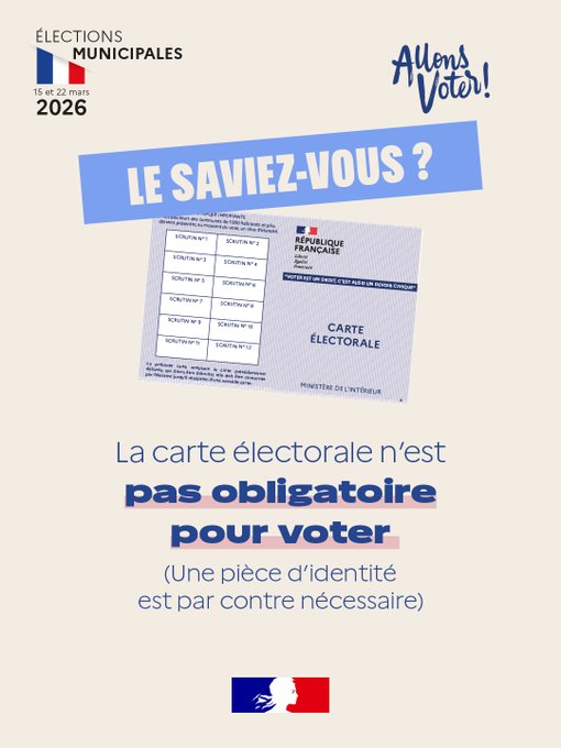 Image de Préfet de Normandie et de la Seine-Maritime - 🗳️Aller voter, c’est faire entendre sa voix!
Participer au vote est un geste simple mais essentiel 