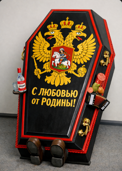 Свинособачья сувенирная шкатулка в каждую обоссаную конуру.