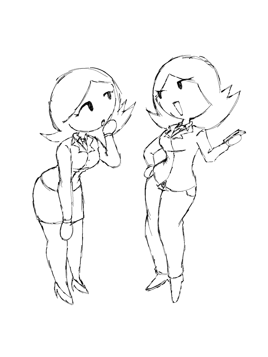 sketched me and <a href="/pringler_/">pringler_</a>'s Business dressers