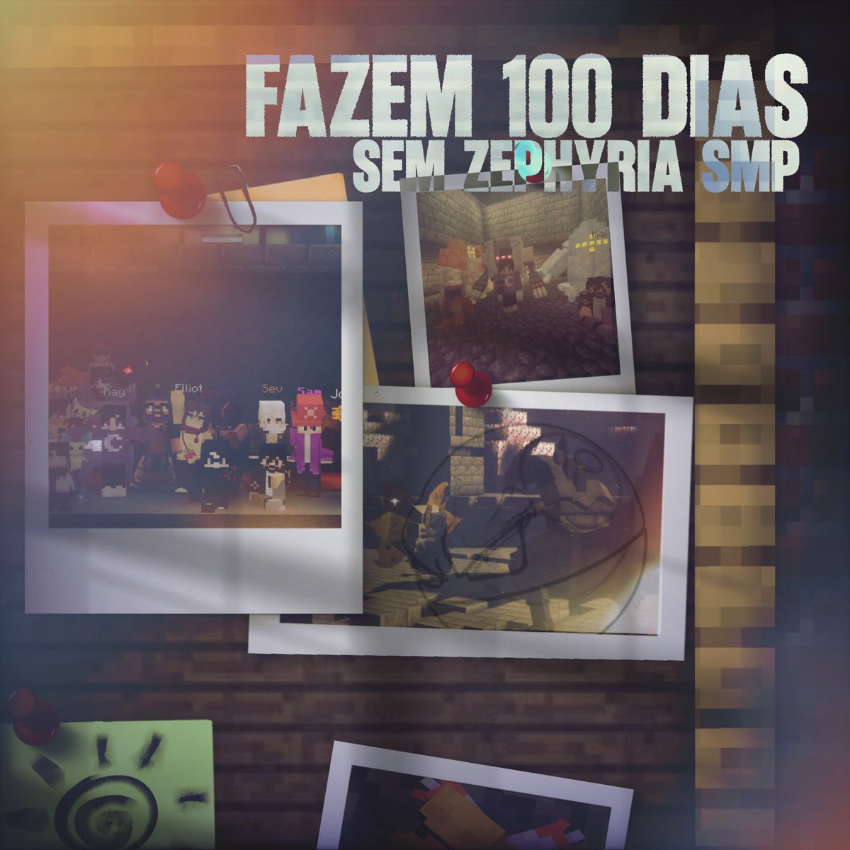 💫⸝⸝ 𝗛á 100 dias, muitas memórias foram criadas.
 Há 100 dias, uma história foi feita.
Algumas esquecidas, outras para sempre lembradas.
 Mas, em poucos dias, novas memorias começarão a ser criadas.
 E a saudades? Não serão mais contada.

Já se passaram CEM dias SEM Zephyria.