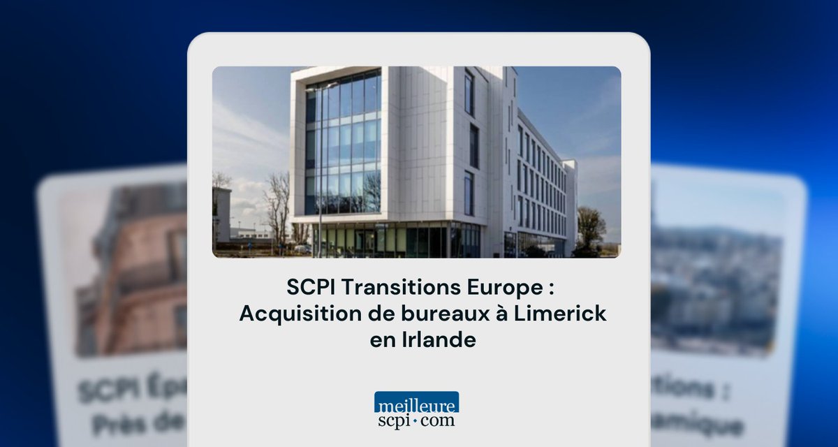 Meilleure SCPI tweet media