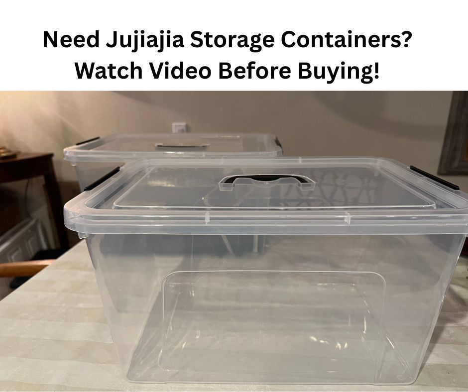 DeborahDian's tweet image. Looking for a handy clear plastic storage container with a handle? I love these. They store well on my closet shelf and I can see what's inside. Learn more in this #Amazon video.

Amazon link: amazon.com/vdp/0b6657ce68…

#storage #storagesolutions