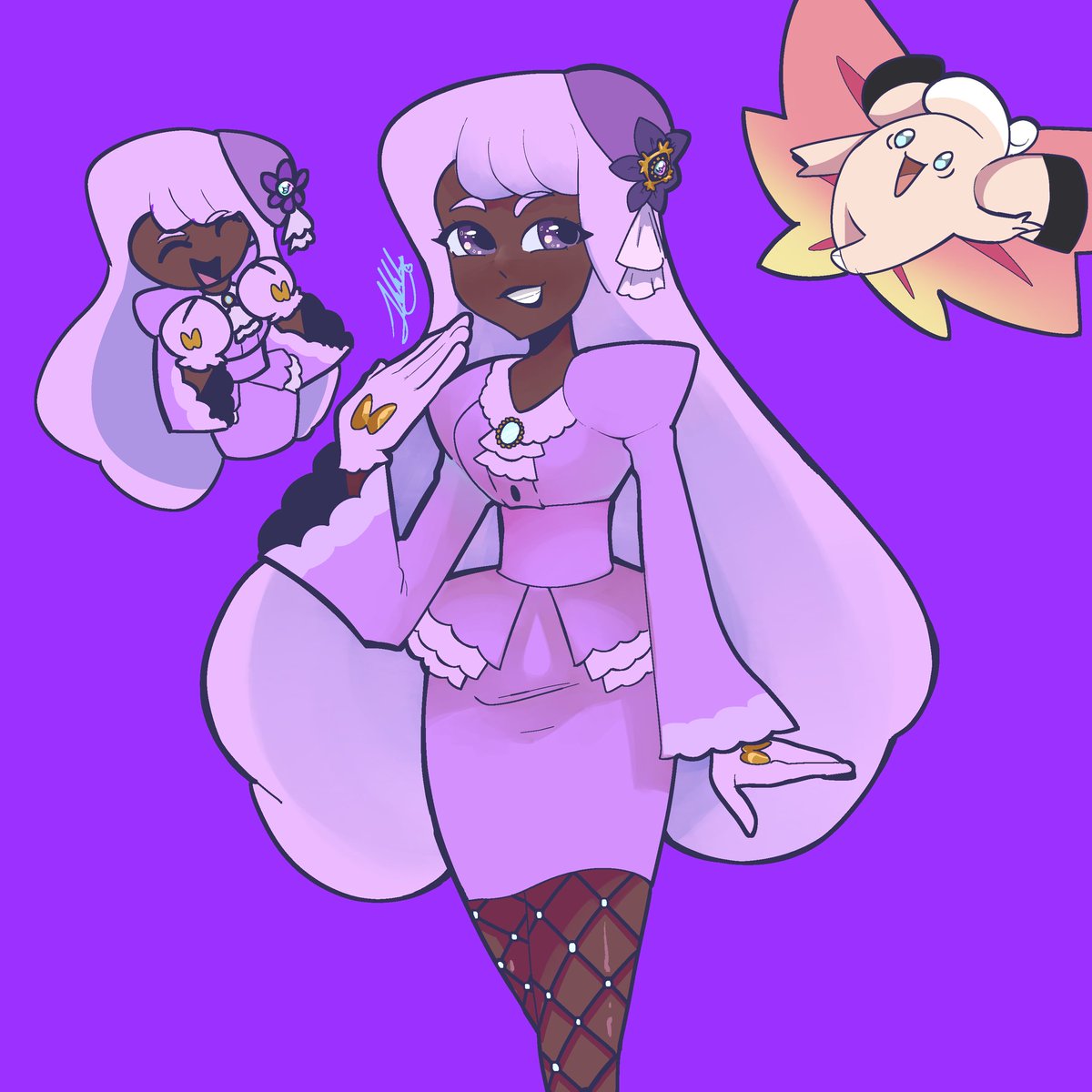 Lilette entra en top 10 mejores diseños en todo pokemon es HERMOSA 😭😭
#pokemoncommunity #pokemonfanart #pokemonart