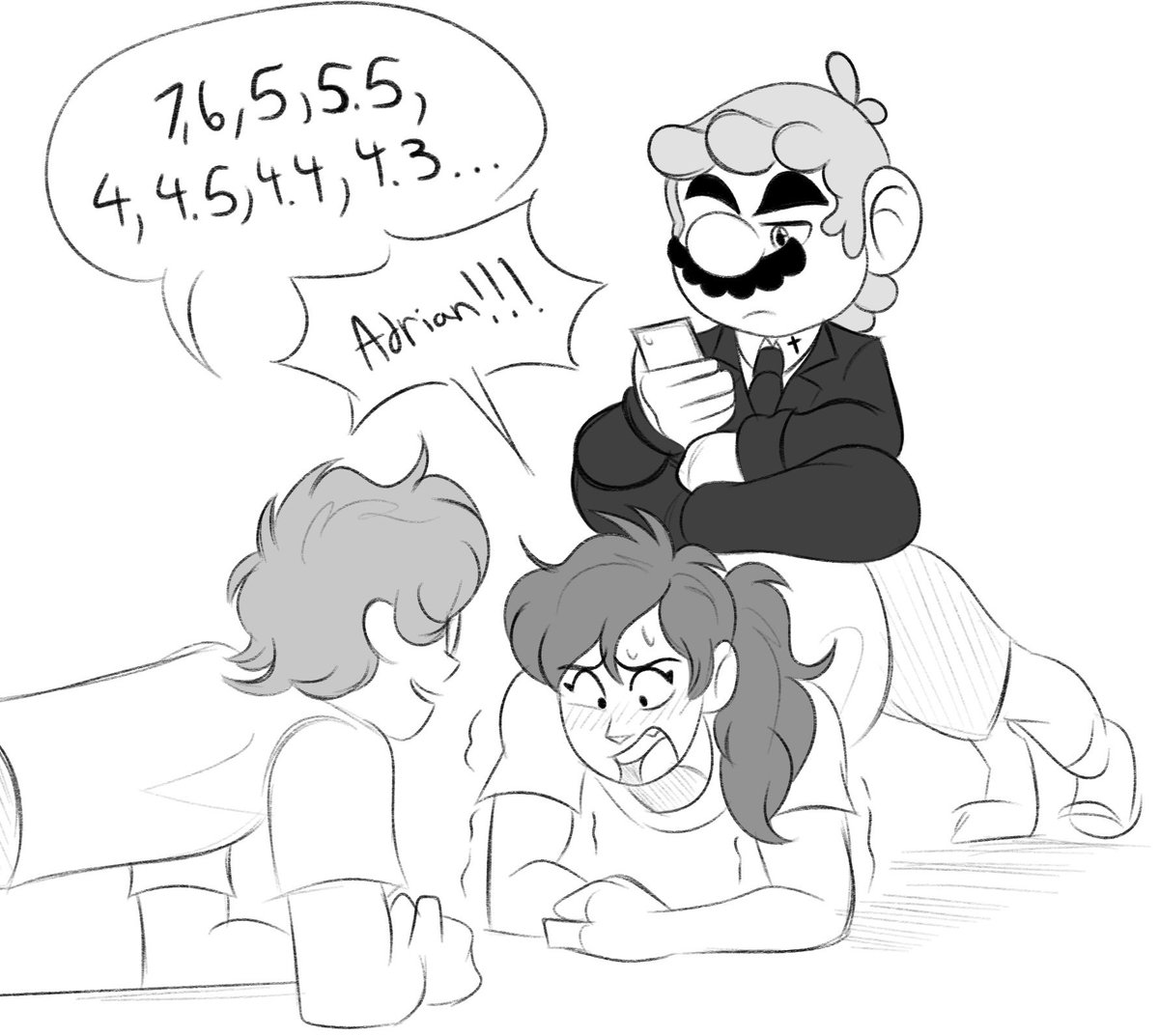 FireheartSophia's tweet image. Little shit you (I love you) @thenyaner6000 #mtmb #mariothemusicbox