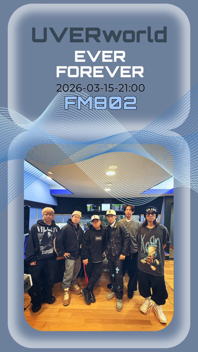 UVERworld まとめうり ◥◣#UVERworld EVER FOREVER◢◤ 今週末！ 3/15(日)21:00〜 802