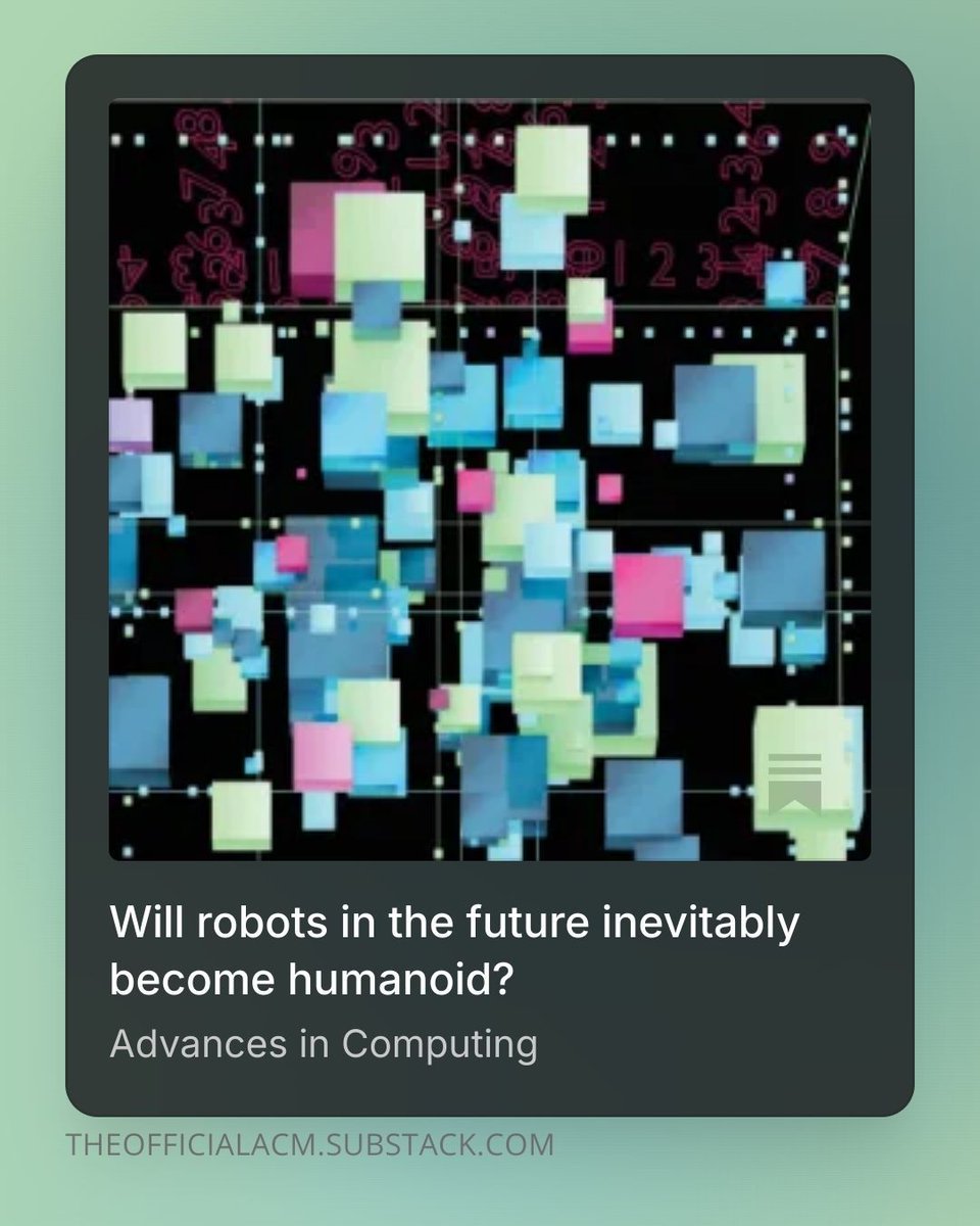 TheOfficialACM's tweet photo. In the latest edition of #AdvancesInComputing:

- The future shape of embodied intelligence👨‍💻 
- When formal reasoning meets LLMs🧬 
- Interdisciplinarity in HCI🎹 
- A brief history of data tactics in labor advocacy📣 

Subscribe here: https://t.co/gSg1NLBtO4 https://t.co/7YKcZn9863