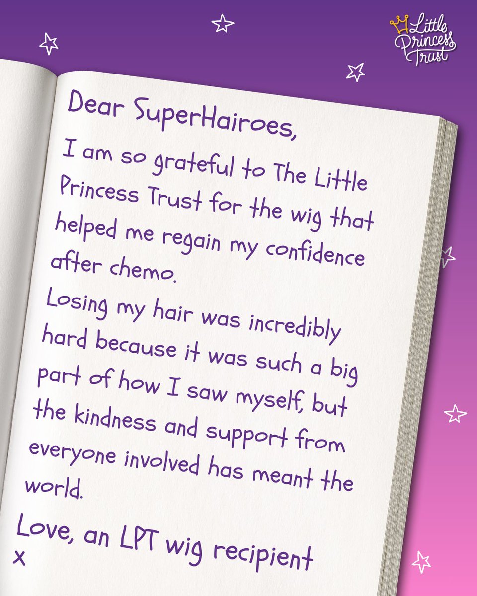 Little Princess Trust tweet media