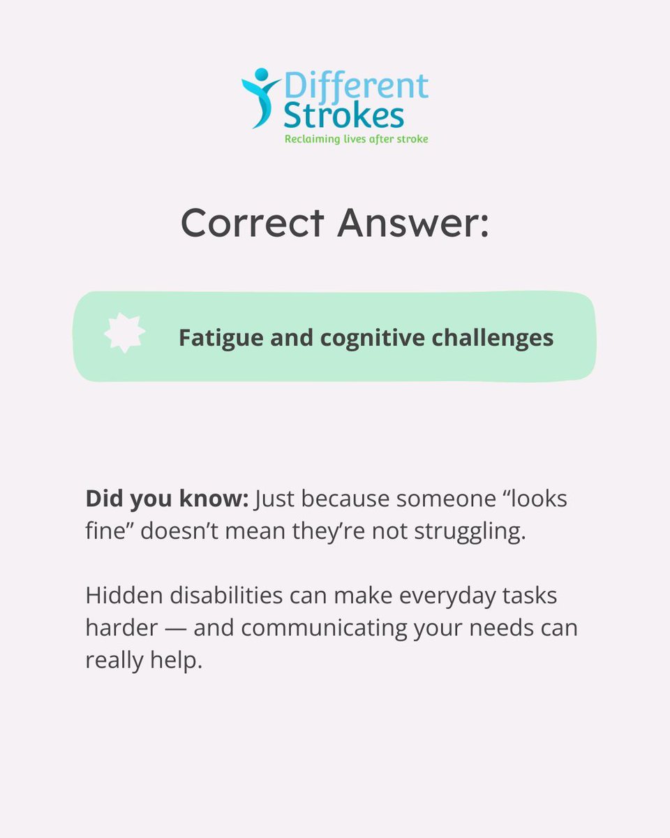 Different Strokes - Stroke Support UK tweet media