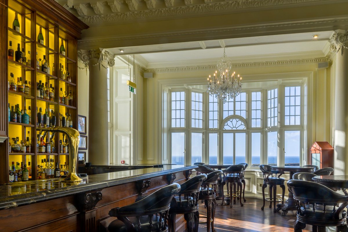 TrumpHotels's tweet image. Nestled within the grandeur of @trumpturnberryscotland, the Grand Tea Lounge &amp;amp; Bar offers timeless elegance with sweeping views of the Ayrshire coast and iconic Ailsa Craig. Reserve your teatime today.

#NeverSettle #TrumpHotels #TrumpTurnberry #TeaRoom #AfternoonTea