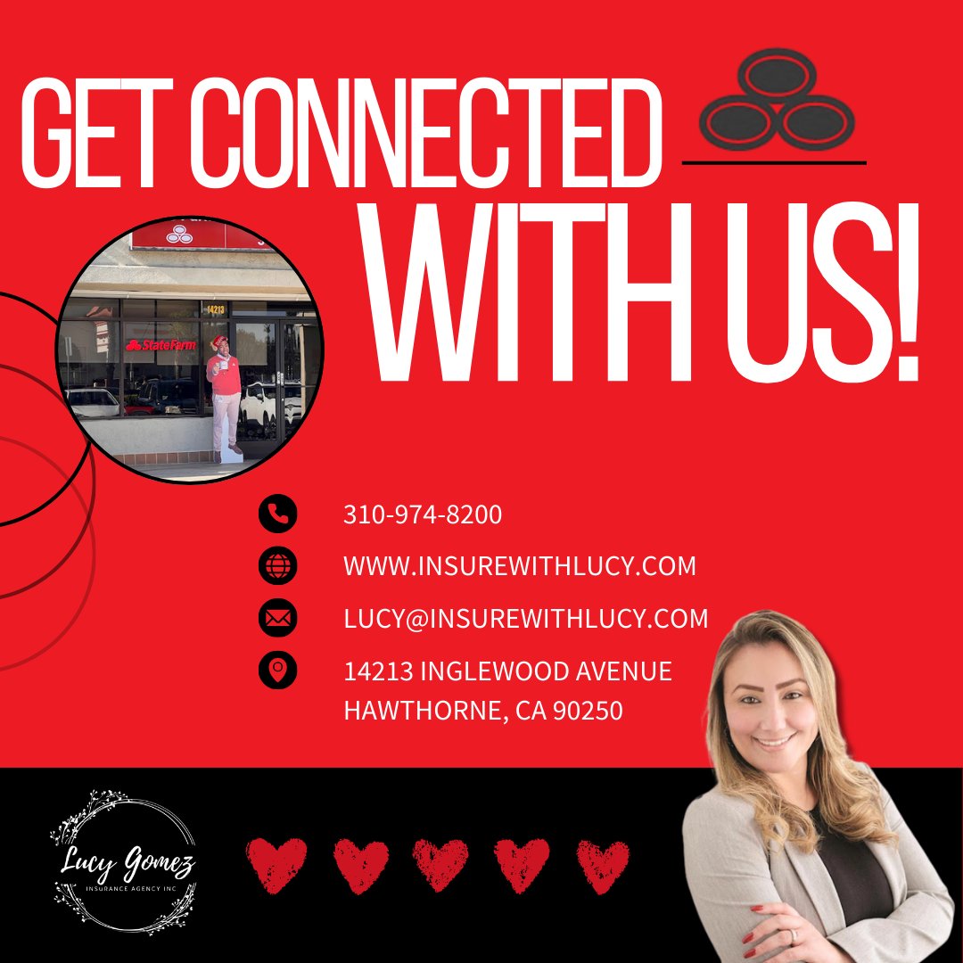 InsureWithLucy's tweet image. Have questions or ready to review your coverage? 📞 I’d love to connect. Call, email, or visit our office — having a local agent means you always know who to reach out to when you need it most. #GetConnected #LocalInsuranceAgent #HereToHelp
