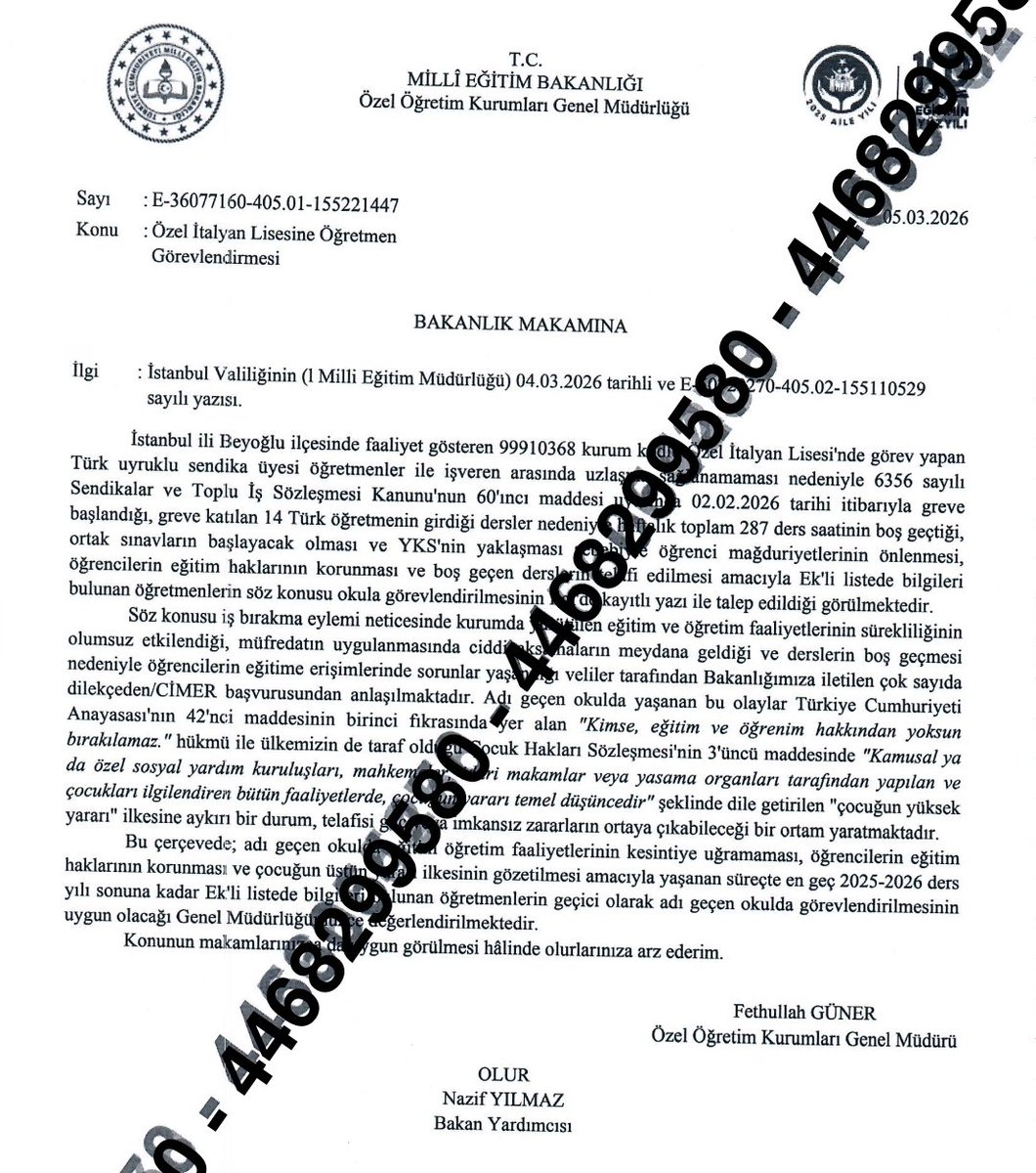 Özel Sektör Öğretmenleri Sendikası tweet media