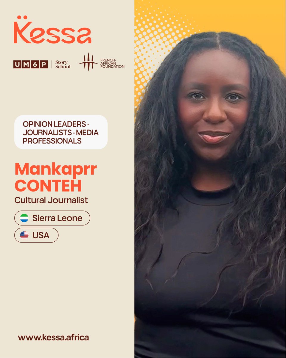 KESSA_2026's tweet photo. KESSA 2026 – Opinion Leaders · Journalists · Media Professionals (Part 1)

Journalists, editorialists, and media professionals who help shape public debate.

👏 Congratulations to the laureates.

Follow @KESSA_2026 , @french_african and @UM6PStorySchool. https://t.co/Wh1PgQaTFf