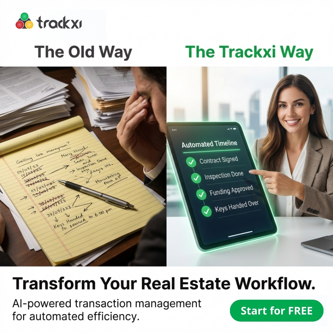 A 50-page contract is a list of promises.
A Trackxi timeline is a plan of action.

Instead of spending an hour mapping dates and reminders, Trackxi’s AI builds the timeline in seconds.

Stop tracking deals. Start commanding them.

👉 trackxi.com/real-estate-de…

#trackxi