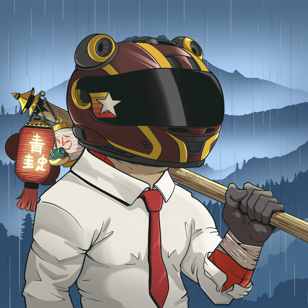 Cyber Frogs update bot tweet media