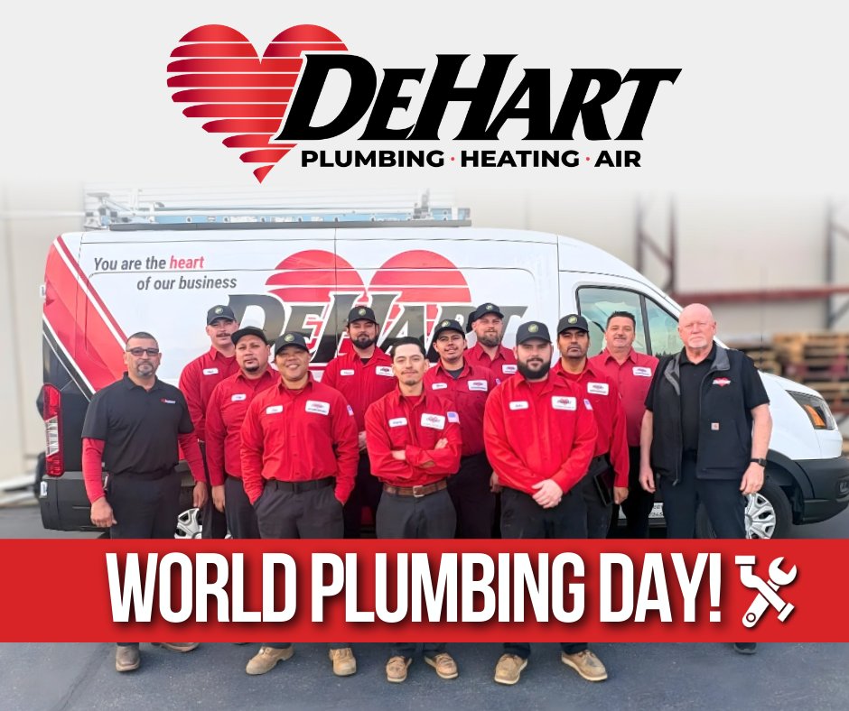 DeHart Plumbing, Heating & Air Inc. tweet media