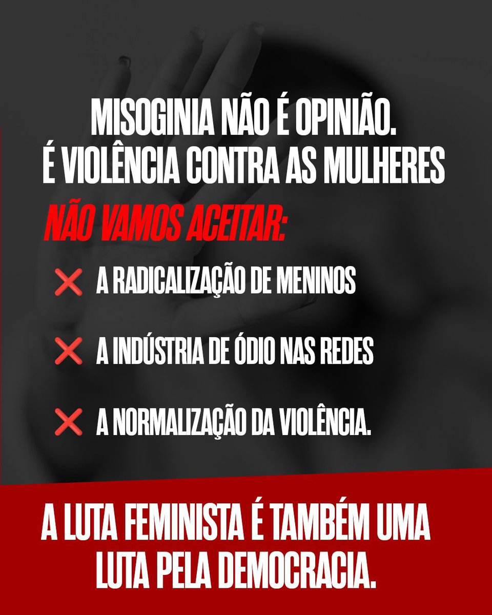 Um dado alarmante: 31% dos homens da geração Z dizem que mulheres devem obedecer ao marido. Isso não é apenas “conservadorismo”. É o resultado de uma cultura digital que normaliza misoginia, radicaliza jovens e transforma o ódio contra mulheres em produto de engajamento. A