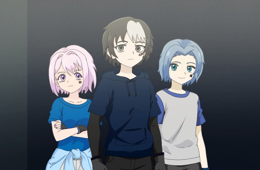 lilith_td's tweet photo. Team Midnight ⚫

/son mis Oc de beyblade x, haré más dibujos de ellos en futuro, en el siguiente post los presentaré con sus nombres🌀/

#art #drawing #animeoc #beyblade #beybladexoc #beybladex #fypartis #fypdrawing #fypシ゚  #描画 #ベイブレードXのファンキャラクター https://t.co/kygIgJReXN