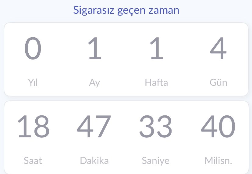 _Hilals1's tweet photo. Sigarasız geçen 41. günüm veee
41 kere maşallah mı diyordukk 🎉 https://t.co/B0izF6oiLN