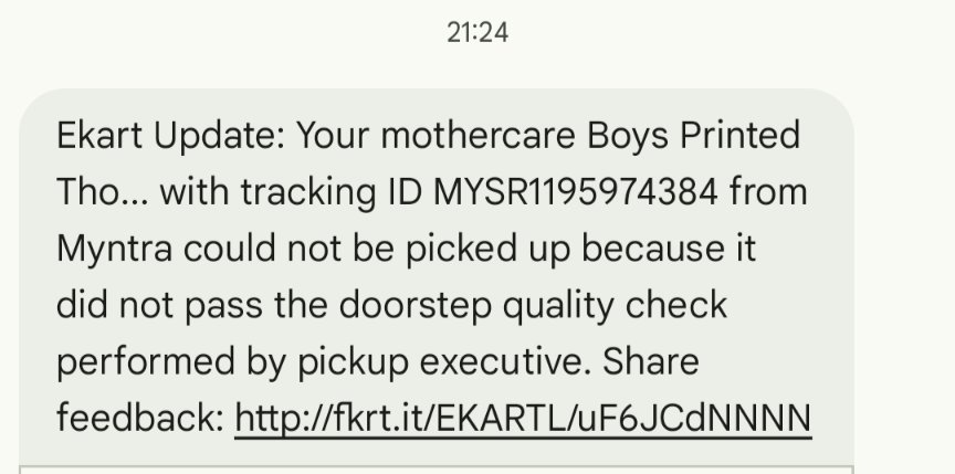 Amitkhobragade's tweet photo. @MyntraSupport @myntra @myntra_engg May I know the refund here?Your executive has already picked up the return but I see a different remark.Also I did have a call with your support team too,Make sure to refund it else I need to raise the chargeback https://t.co/YdlAt0McMK