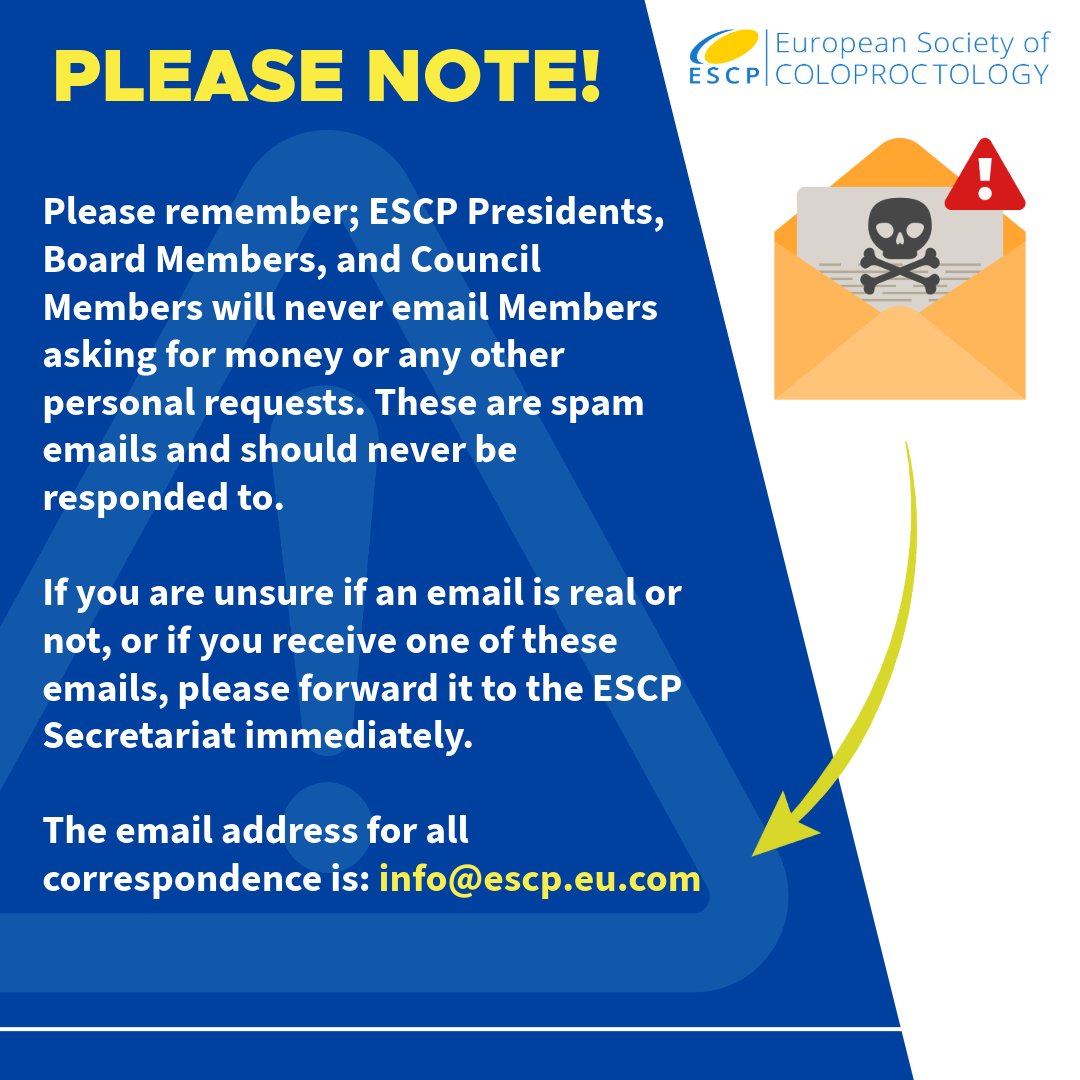 European Society of Coloproctology tweet media