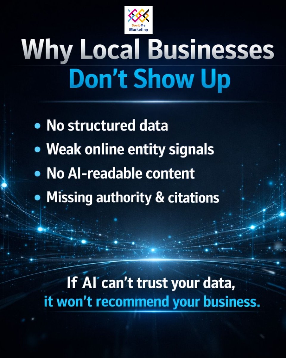 EvaTwitr's tweet photo. Local AI visibility check? AUDIT. https://t.co/jsLgQSFnQn
