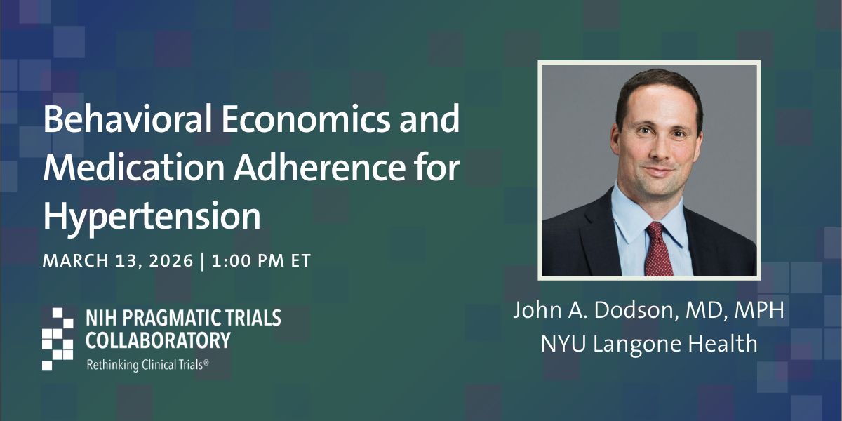 NIH Pragmatic Trials Collaboratory tweet media