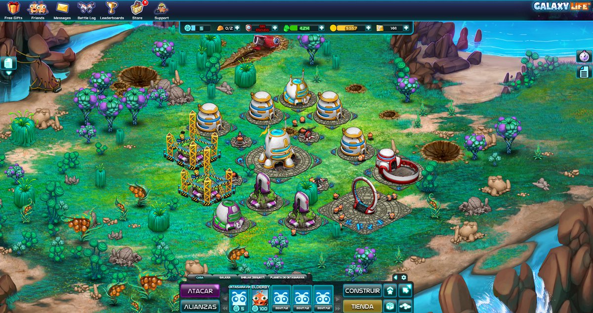 anoche vi que se podía volver a jugar galaxy life, 14 años después sigue siendo el mejor juego de la historia