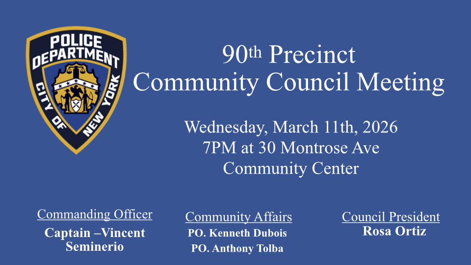 NYPD 90th Precinct tweet media