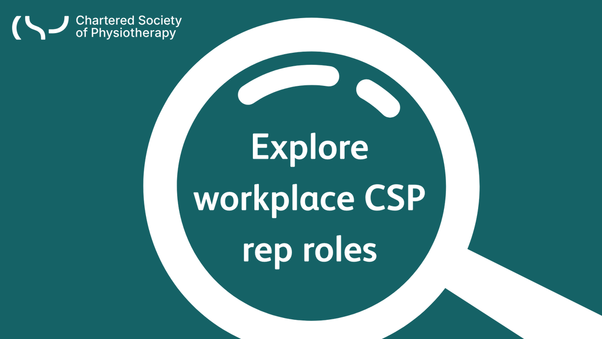 Chartered Society of Physiotherapy (CSP) tweet media