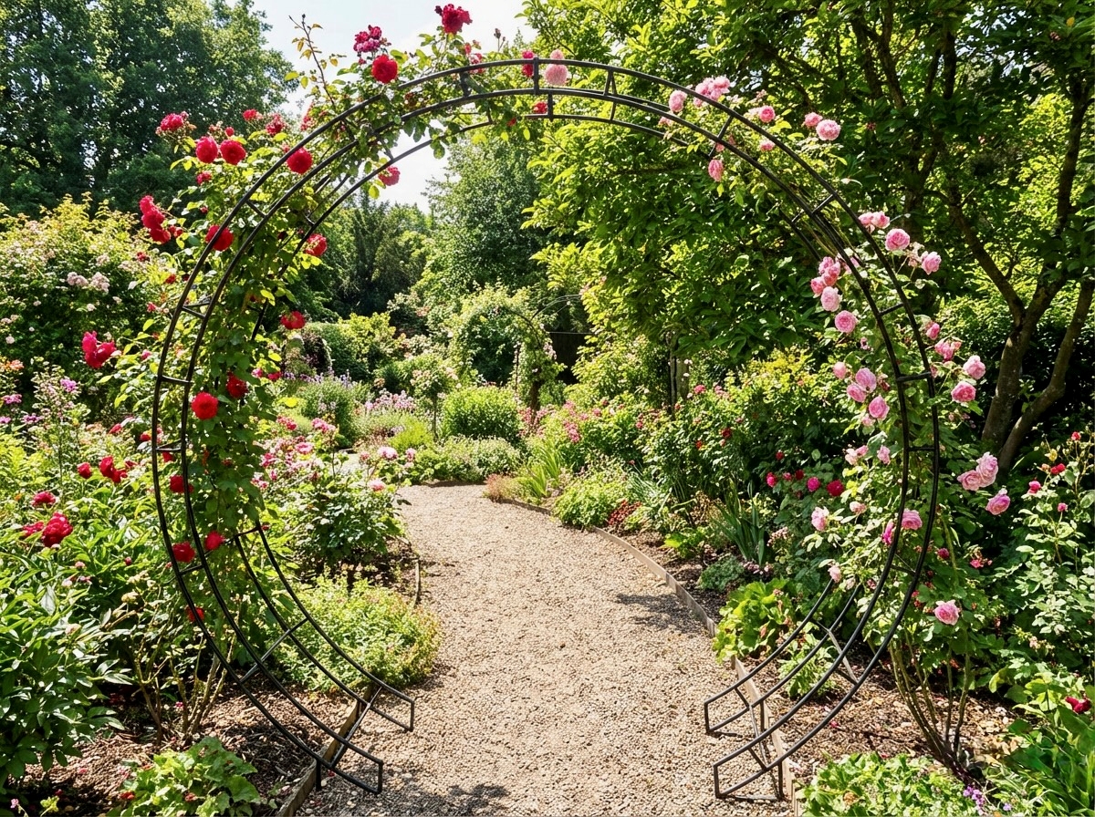 gapgarden's tweet photo. Adding colour and character to your garden after a long, bleak winter is simpler than you think with one of our beautiful garden arches. Go one better by introducing roses to your garden arch.
https://t.co/8zUGGtNiDB
#GardenArch #MetalGardenArch #Roses https://t.co/0l5F85fOsL
