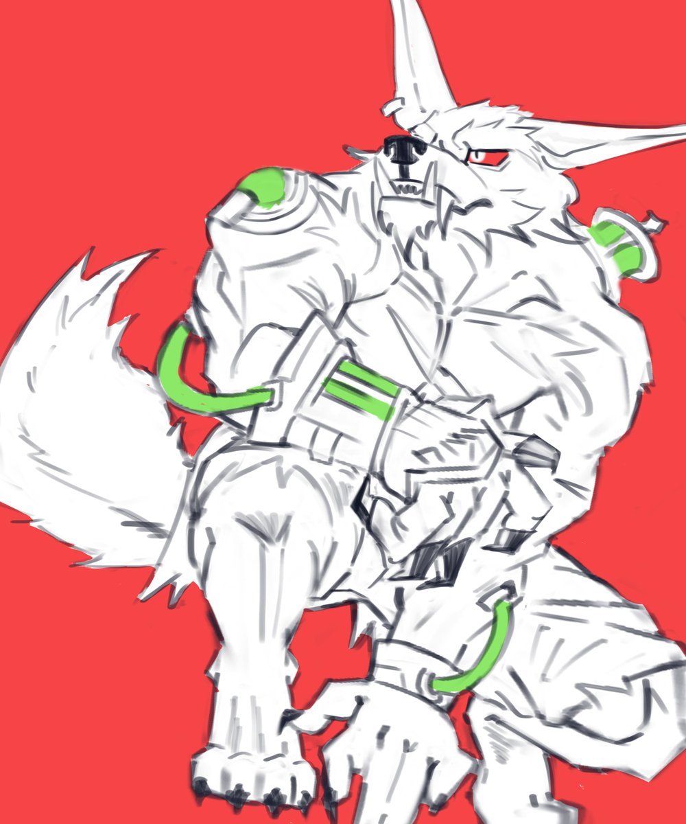 lantsoul's tweet image. 沃維克!🐺
Warwick!🐺
#LoL #warwick #furryart #kemono