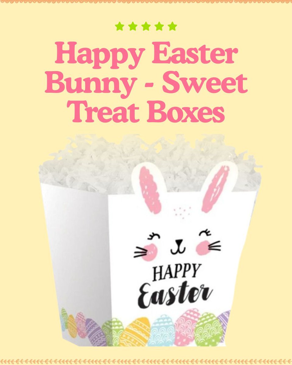 boxandwrap's tweet photo. 🐰🍬 A cheerful, kid‑friendly option for vendors who want instant Easter joy in a compact, gift‑ready format.

https://t.co/7uPQimIg16

#EasterPackaging #SpringDisplays #TreatBoxes #BoutiqueSupplies #SeasonalMerchandising #EasterGifting #BoxAndWrap https://t.co/jzpC7XhIp4