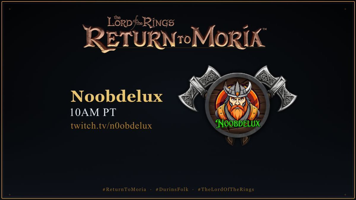 The Lord of the Rings: Return to Moria tweet media