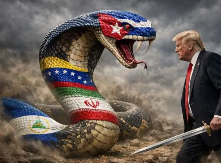 YYaman237183's tweet photo. La cabeza de la serpiente está en #Cuba y él lo sabe.
Y mientras no se corte definitivamente, seguirá haciendo mucho daño.
#CubaEsUnaDictadura https://t.co/1fTmWUNExL