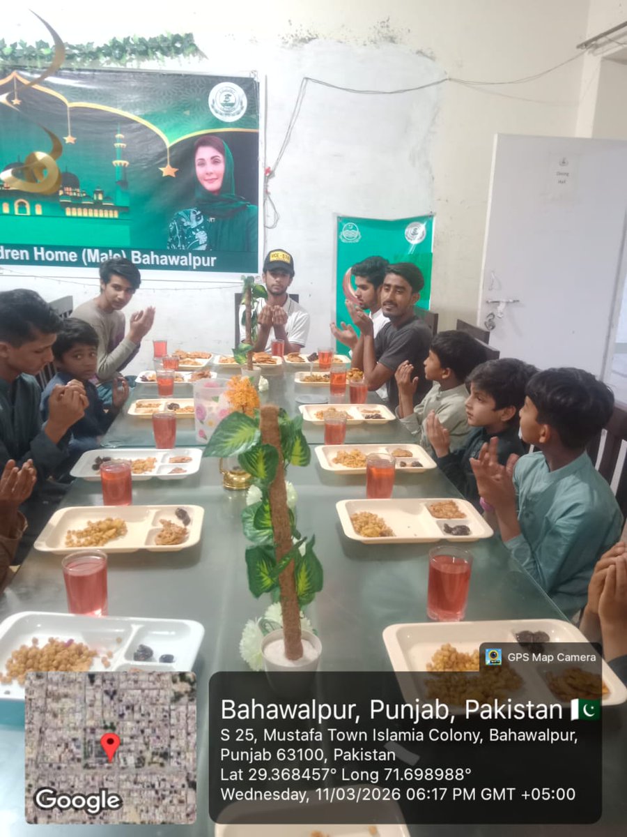 social_punjab's tweet image. محکمہ کے زیر انتظام رہائشی اداروں میں مقیم خواتین، بچوں اور بزرگوں کے لیے باوقار اور خوشگوار ماحول میں افطار کا اہتمام کیا گیا۔ 
متوازن اور معیاری اشیائے افطار کے ساتھ ہر فرد کے لیے سکون اور احترام کو یقینی بنایا گیا۔
#SohailShaukatButt #ramadan2026 #SocialWelfareDepartment