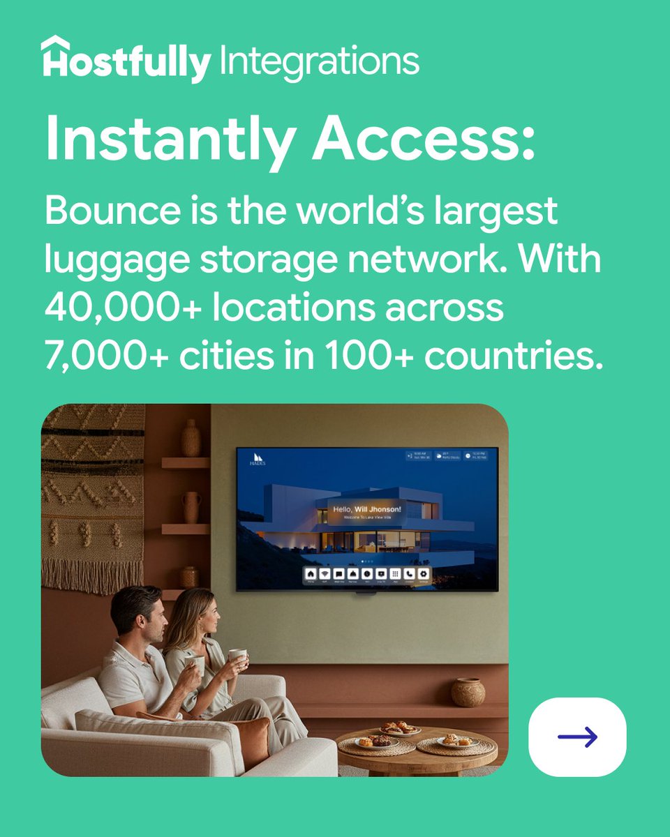 Hostfully tweet media