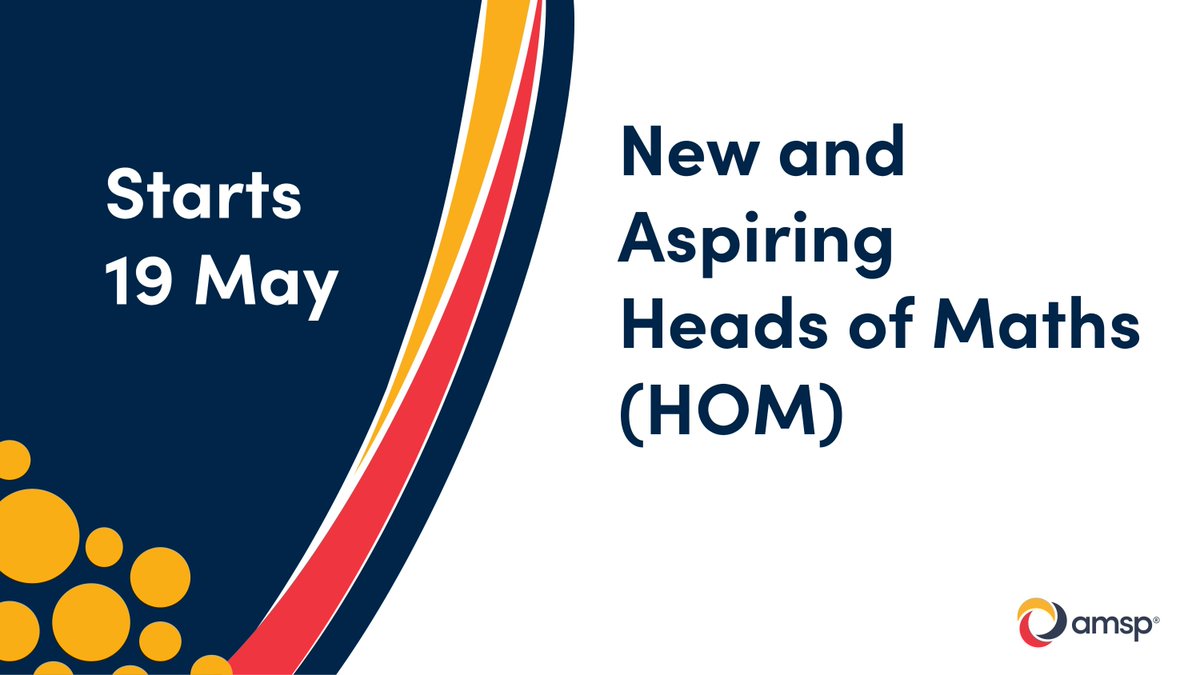 AMSP - Advanced Mathematics Support Programme tweet media