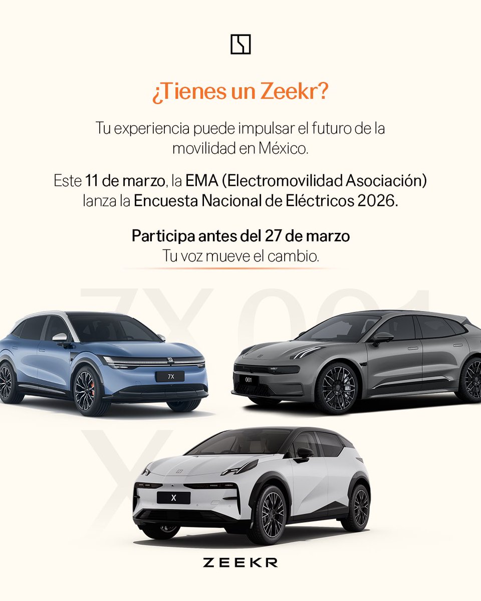 Zeekr Mexico tweet media