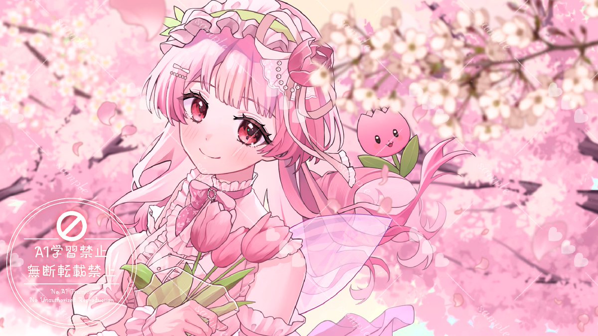 tututu_rippu's tweet photo. #1枚絵公開｡❀ 𓂃𓈒𓏸

………………｡❀·̩͙꙳｡………………

「今年もあなたの隣にいることができてとてもうれしいよ🌷」

………………｡❀·̩͙꙳｡………………

 #イラスト公開  #ちゅちゅわーと https://t.co/YnmNu6tTBG