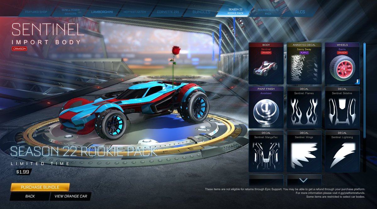 Rocket League Shop on X: 