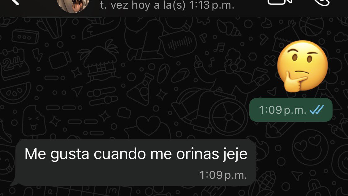 Cuenten les gusta orinar o que las orinen adentro del culo, lo han sentido o nunca les ha tocado a mi me gusta orinarme adentro del culo de mi novia y a mi novia también le gusta que la orine dentro y luego me la siga cogiendo duro hasta que se le salgan los miados… ❤️🔁🐺