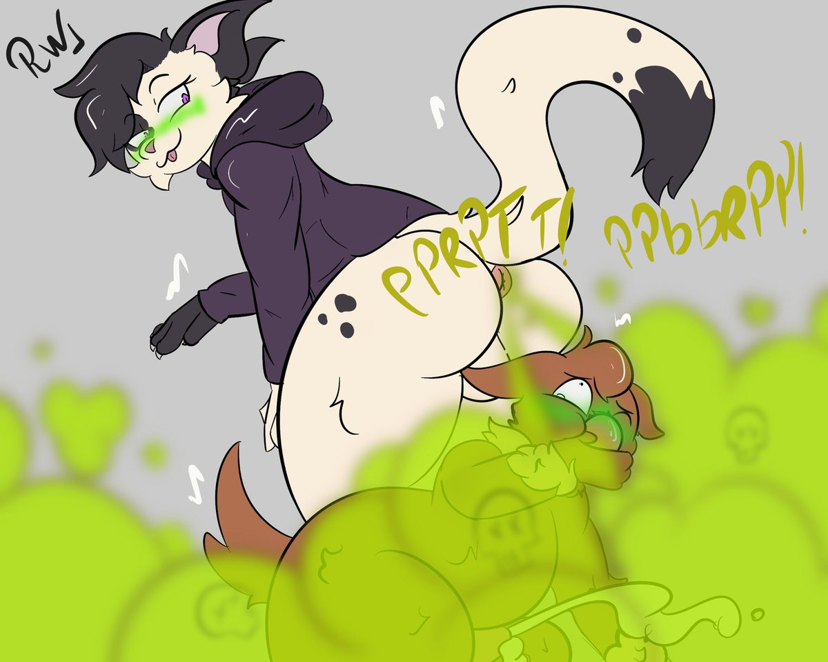 RancidWyrm's tweet photo. Messing up prey is always fun~! https://t.co/d6XauaM2Lo