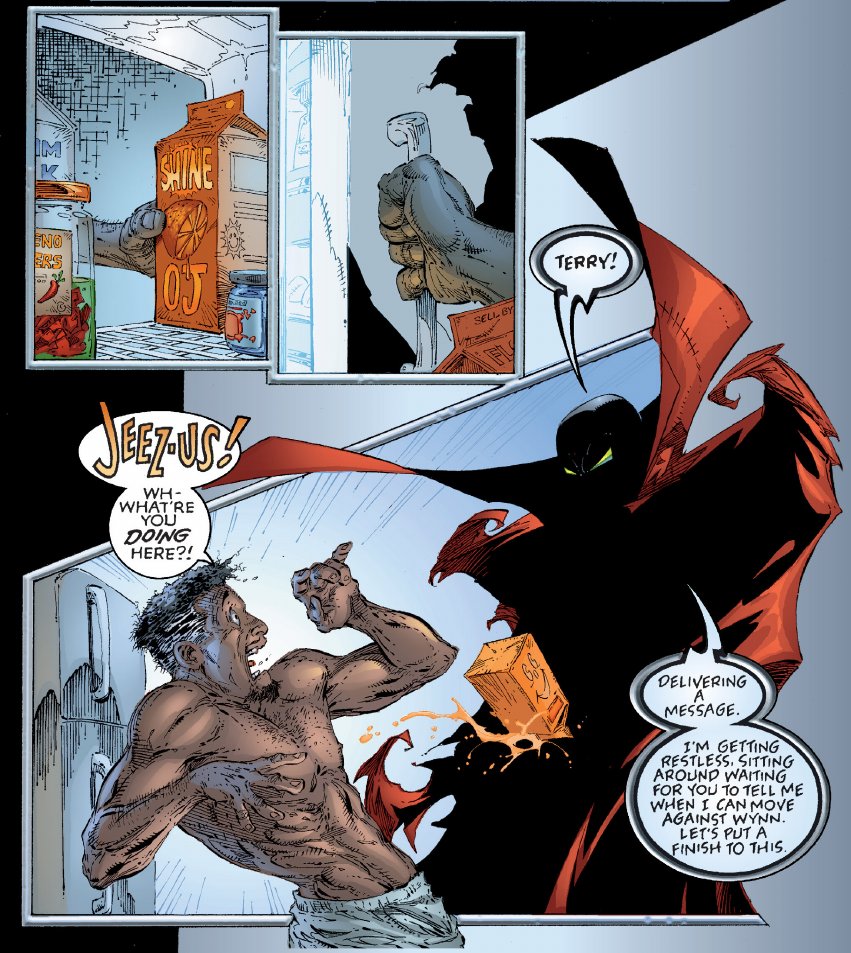 One Spawn Panel A Day tweet media