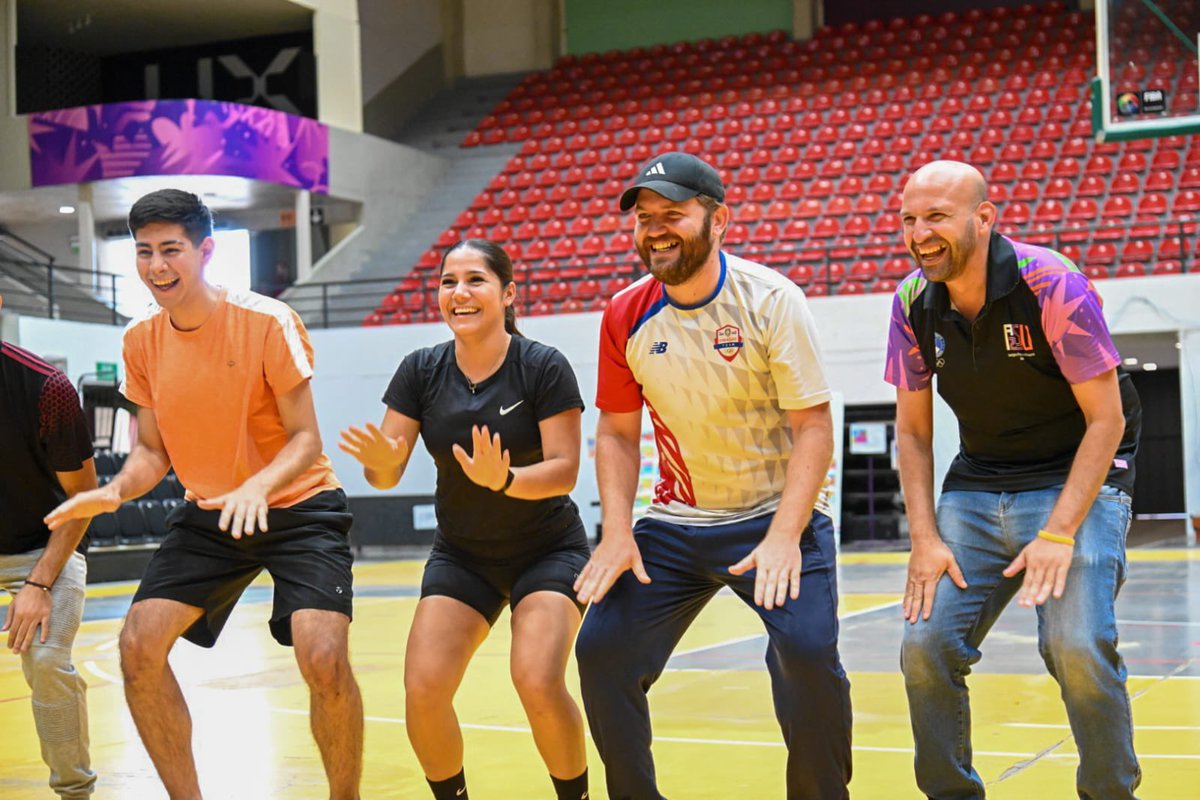 sndpy's tweet image. #Capacitación🧑🏽‍💻• Encuentro internacional apuesta a formación premanente🔝

Profesionales del deporte y la educación física participan del Taller Internacional sobre PlayFit y Pilates Coreográfico que se celebra en el #ComplejoSND💪🏼

#ElDeporteNosUne🤝🏻