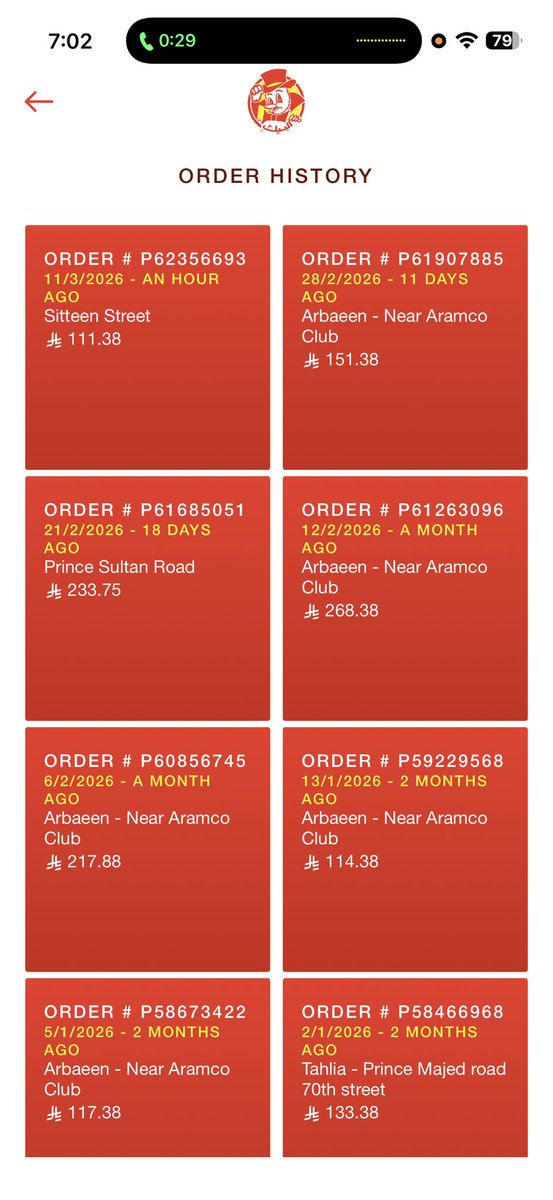 ImSaDiQz's tweet photo. @albaik it’s been 1hour I have order and still no updates on the app. https://t.co/ZsG90mmSJi