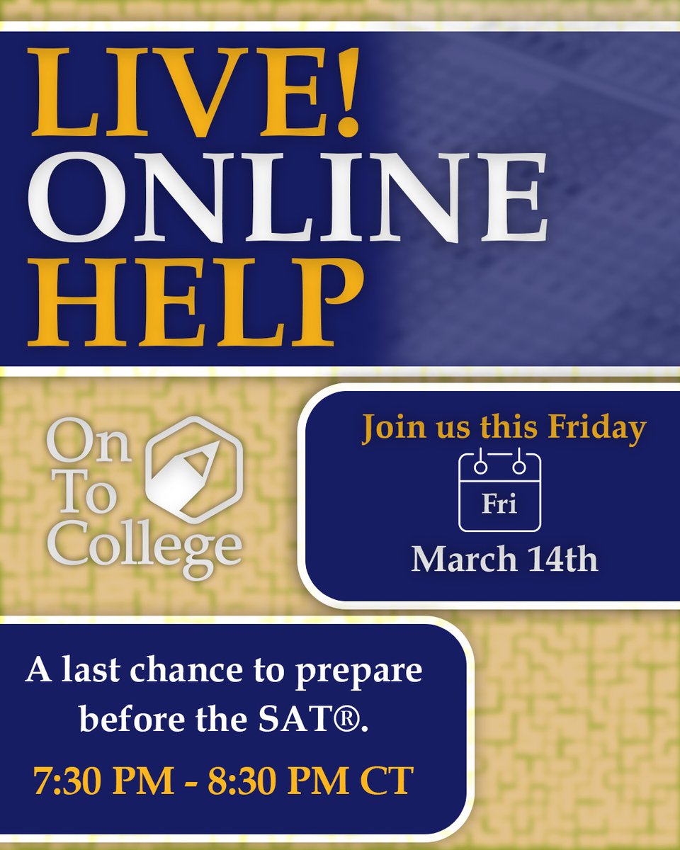 OnToCollege tweet media