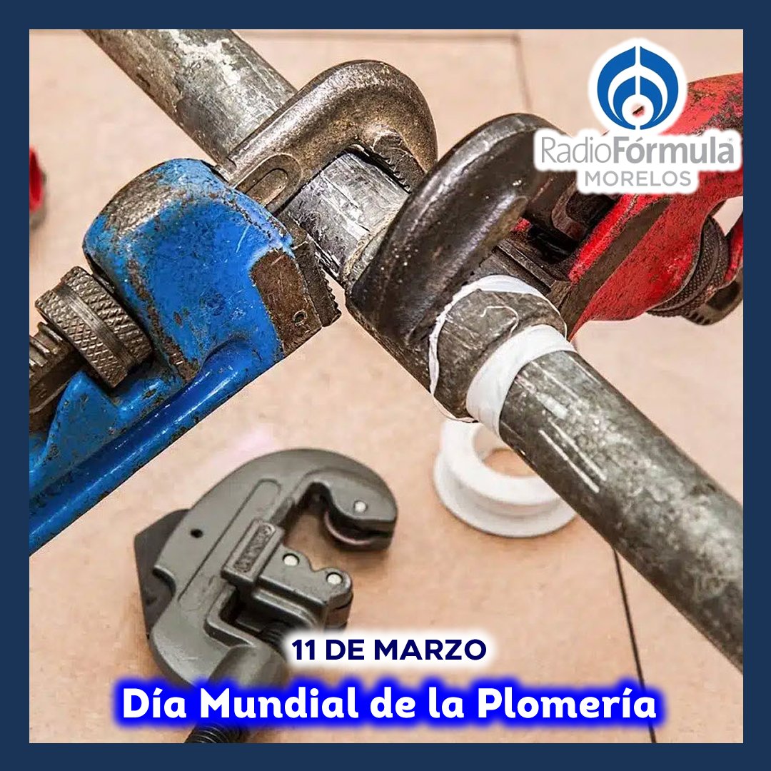 #11Marzo 
Hoy se celebra el Día Mundial de la Plomería

Para homenajear la labor de los plomeros y destacar la importancia de este oficio en la vida cotidiana, la salud y el bienestar de las personas, así como en el cuidado del medio ambiente.

#DamosPoderATuVoz